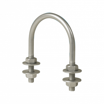 U-bolti með ró galv