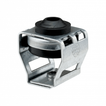 Upphengd titringsvörn