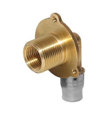 Hné í WC kassa - kopar hraðfittings