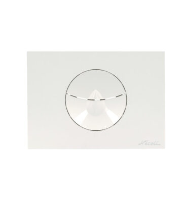 Hnappur - Goutte hvítur