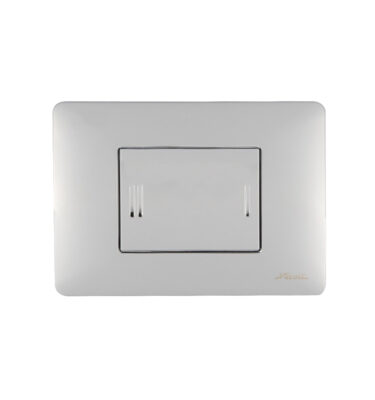 Hnappur Caiman glans króm