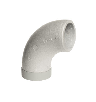 Hné 90° m/einangrun