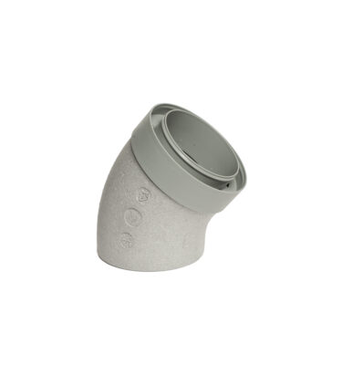 Hné 45° m/einangrun